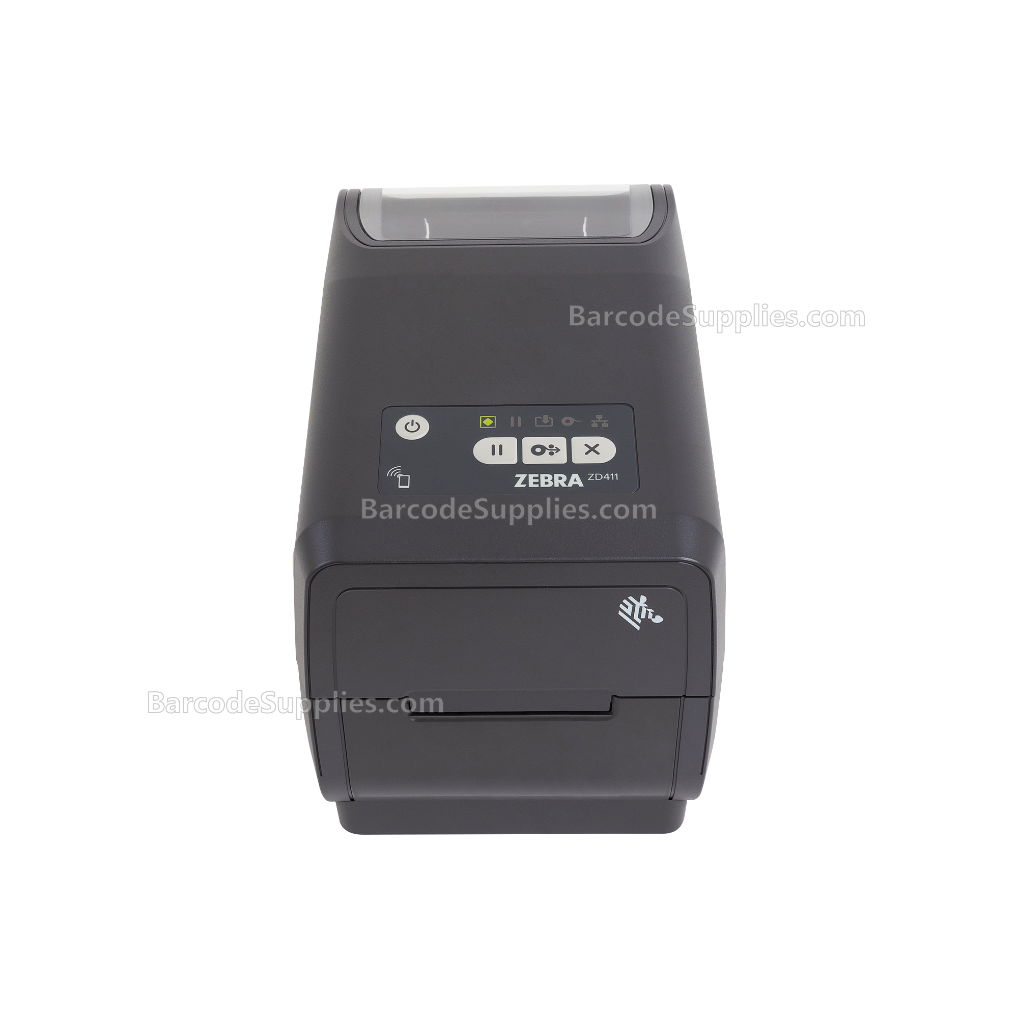 Zebra Thermal Transfer Printer (74M) ZD411; 203 dpi, USB, USB Host, Modular Connectivity Slot, 802.11ac, BT4, USA/Canada, US Cord, Swiss Font, EZPL