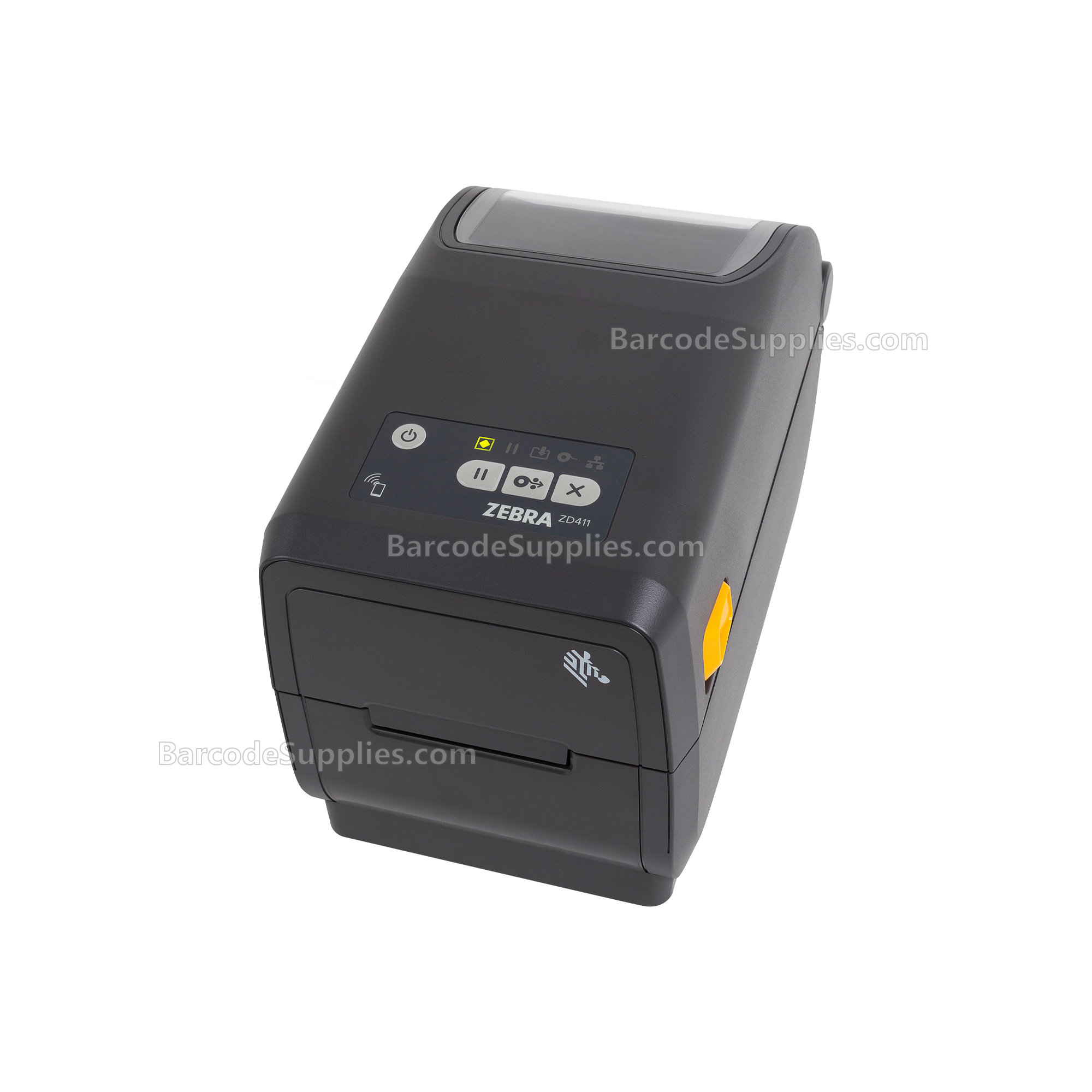 Zebra Thermal Transfer Printer (74M) ZD411; 203 dpi, USB, USB Host, Modular Connectivity Slot, BTLE5, US Cord, Swiss Font, EZPL