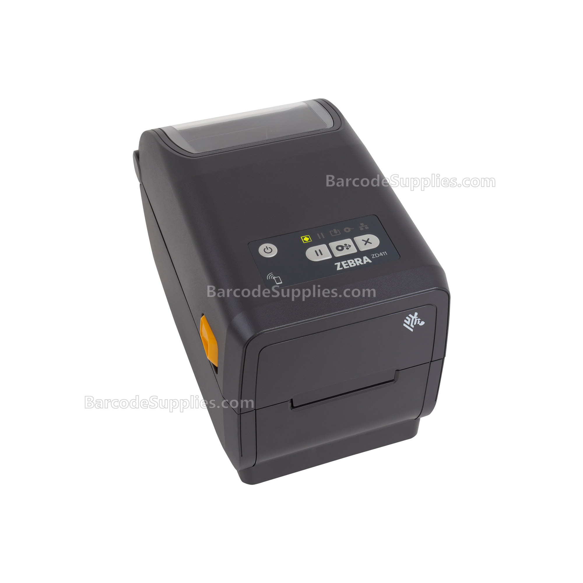 Zebra Thermal Transfer Printer (74M) ZD411; 203 dpi, USB, USB Host, Ethernet, BTLE5, US Cord, Swiss Font, EZPL