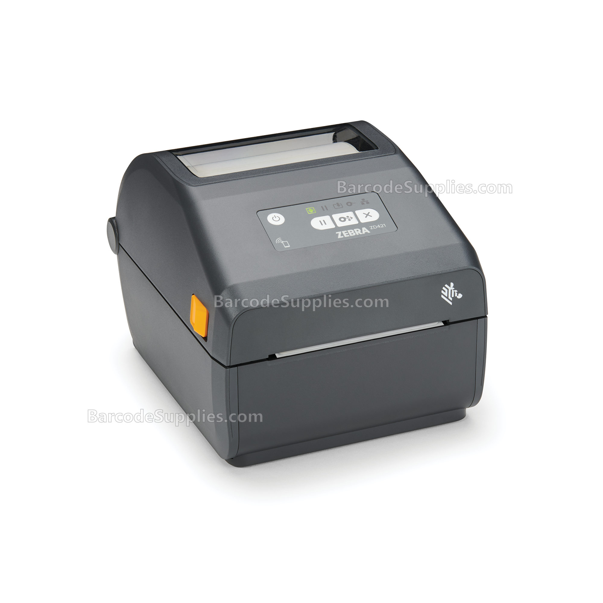 Zebra Direct Thermal Printer ZD421; 203 dpi, USB, USB Host, Ethernet, BTLE5, US Cord, Swiss Font, EZPL,TAA