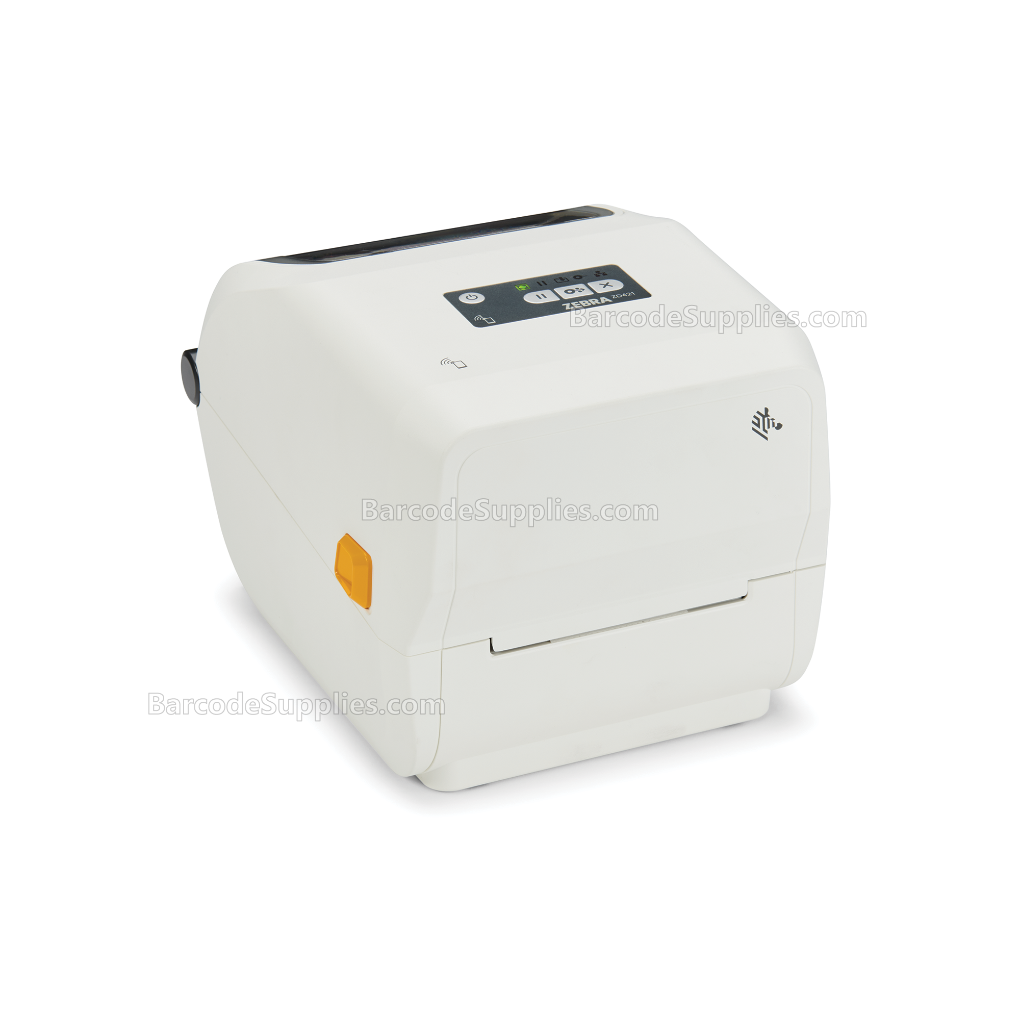 Zebra Thermal Transfer Printer (74/300M) ZD421, Healthcare; 203 dpi, USB, USB Host, Ethernet, BTLE5, US Cord, Swiss Font, EZPL