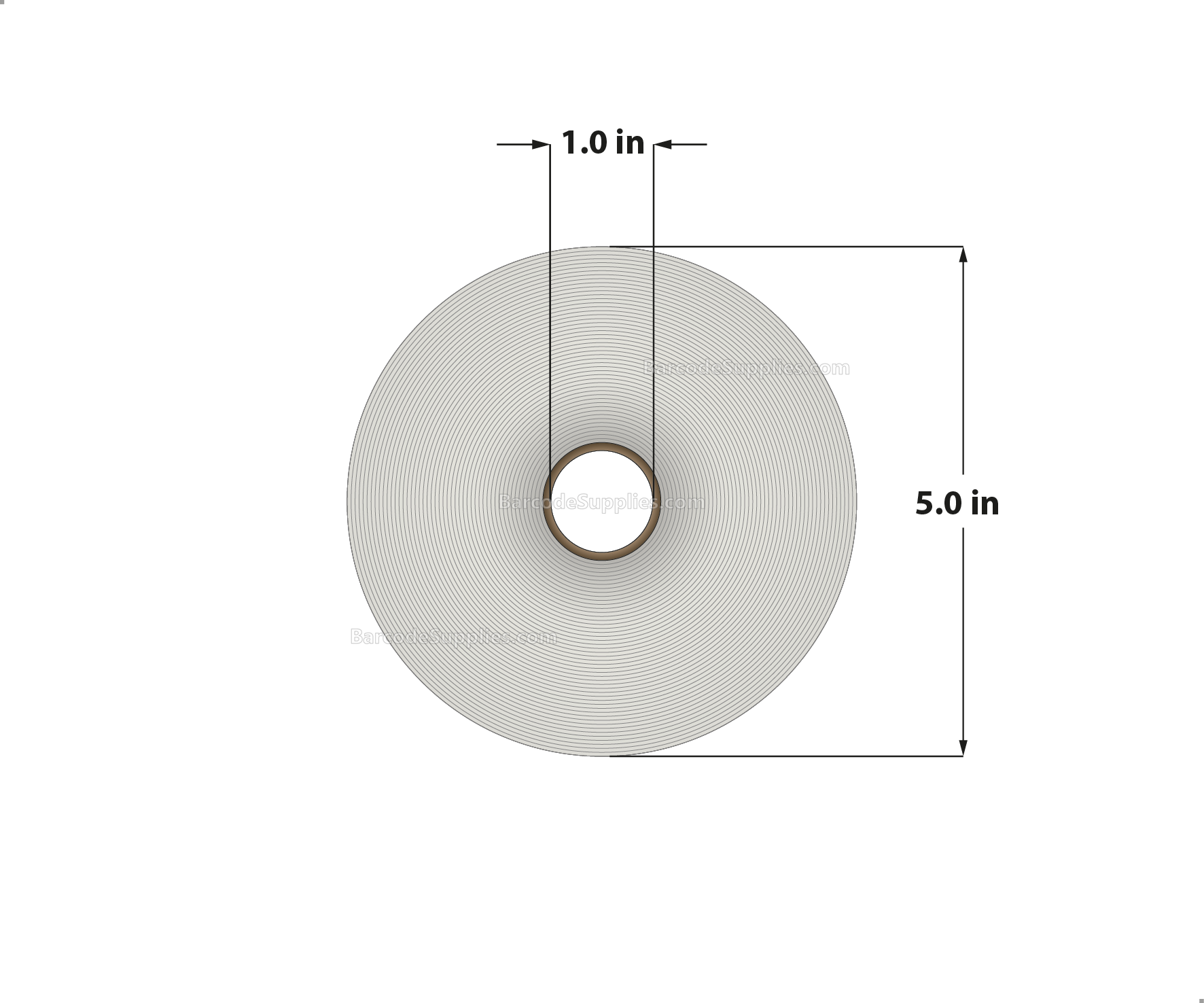 4 x 6 Direct Thermal White Labels With Permanent Acrylic Adhesive - Perforated - 450 Labels Per Roll - Carton Of 4 Rolls - 1800 Labels Total - MPN: DT46-15PDT