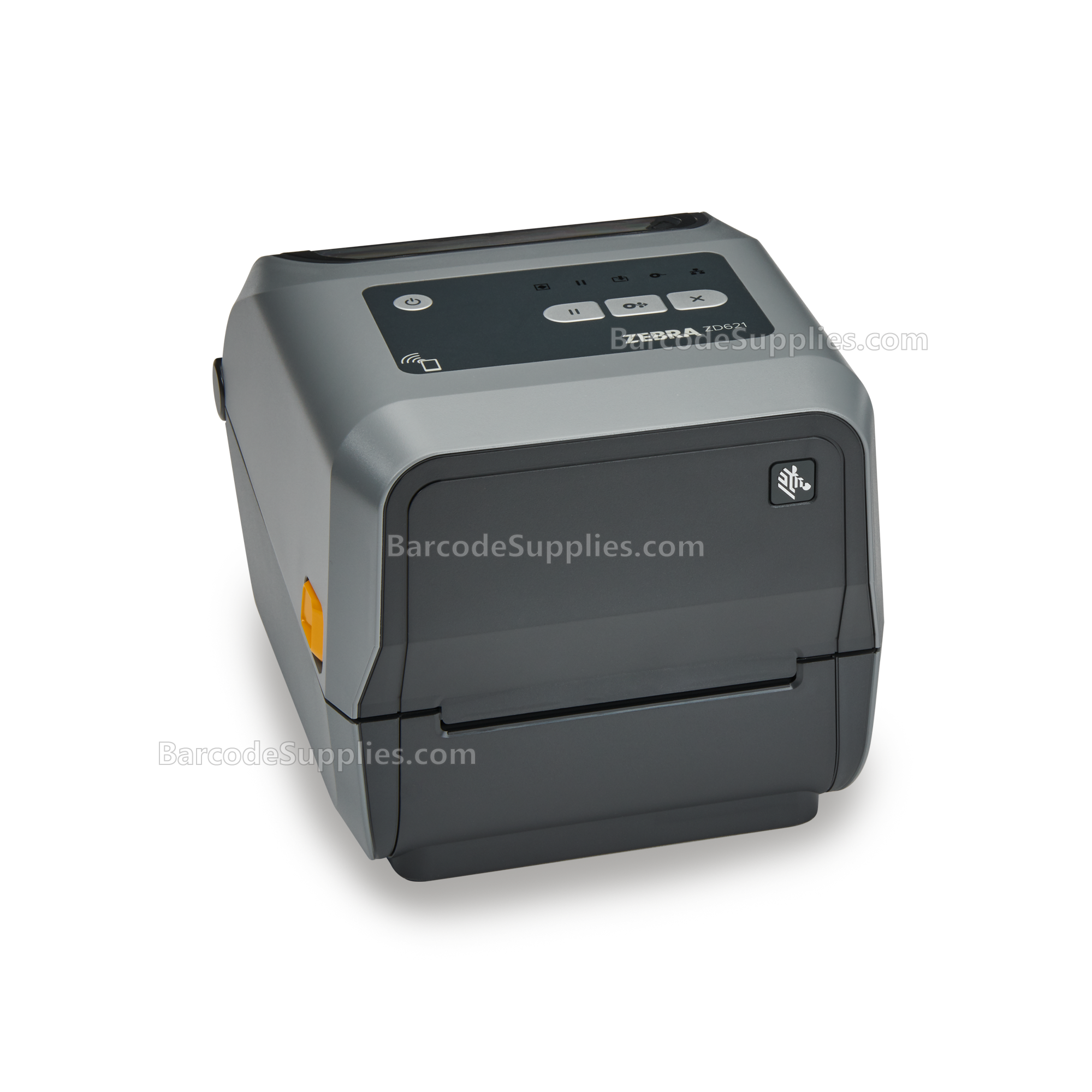 Zebra Thermal Transfer Printer (74/300M) ZD621; 203 dpi, USB, USB Host, Ethernet, Serial, BTLE5, Dispenser (Peeler), US Cord, Swiss Font, EZPL