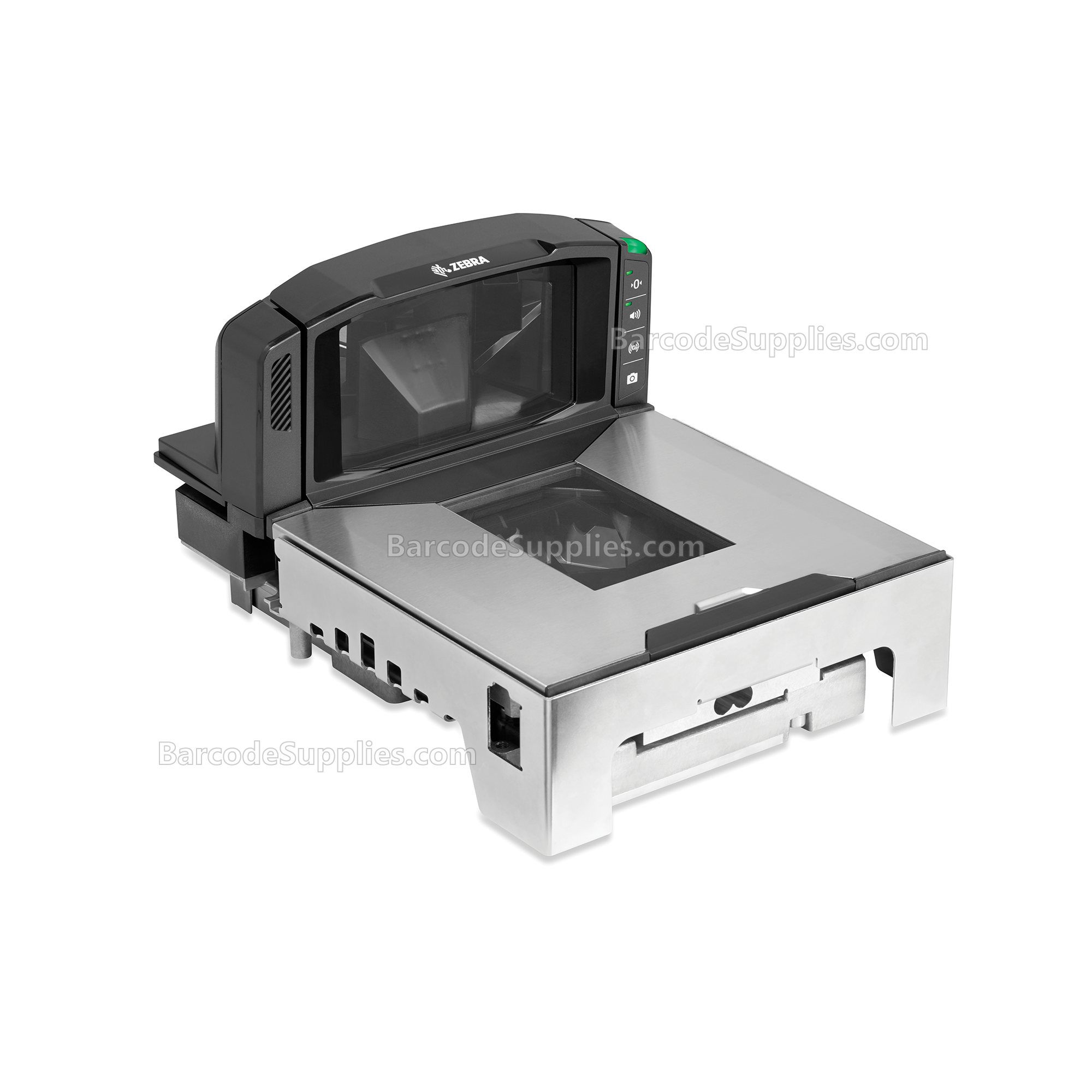 Zebra MP7000: SCANNER SCALE, LONG, SAPPHIRE GLASS, NO FLIP UP BAR PLATTER, CUSTOMER SIDE SCANNER, UNITED STATES