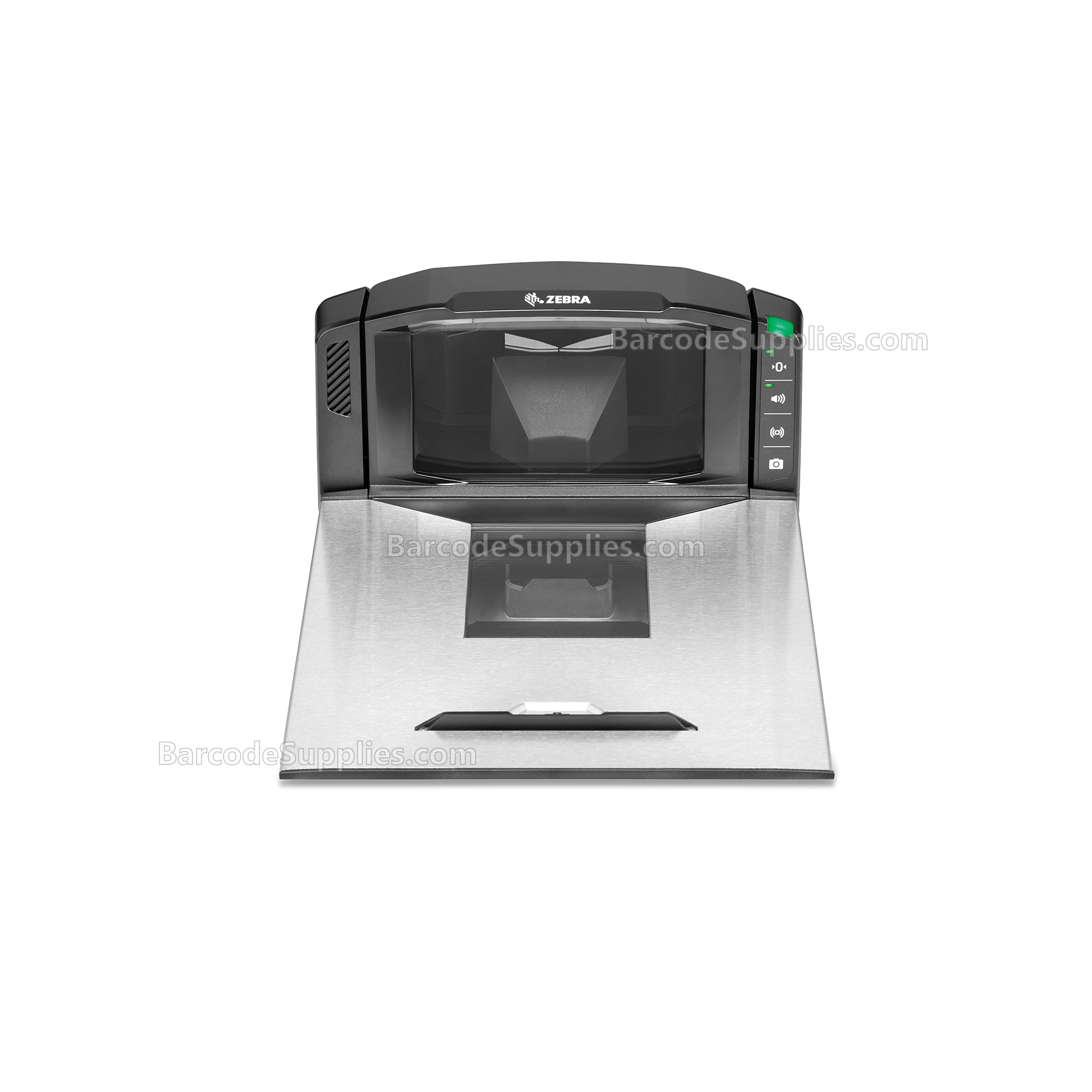 Zebra MP7000: SCANNER SCALE, LONG, SAPPHIRE GLASS, NO FLIP UP BAR PLATTER, CUSTOMER SIDE SCANNER, UNITED STATES