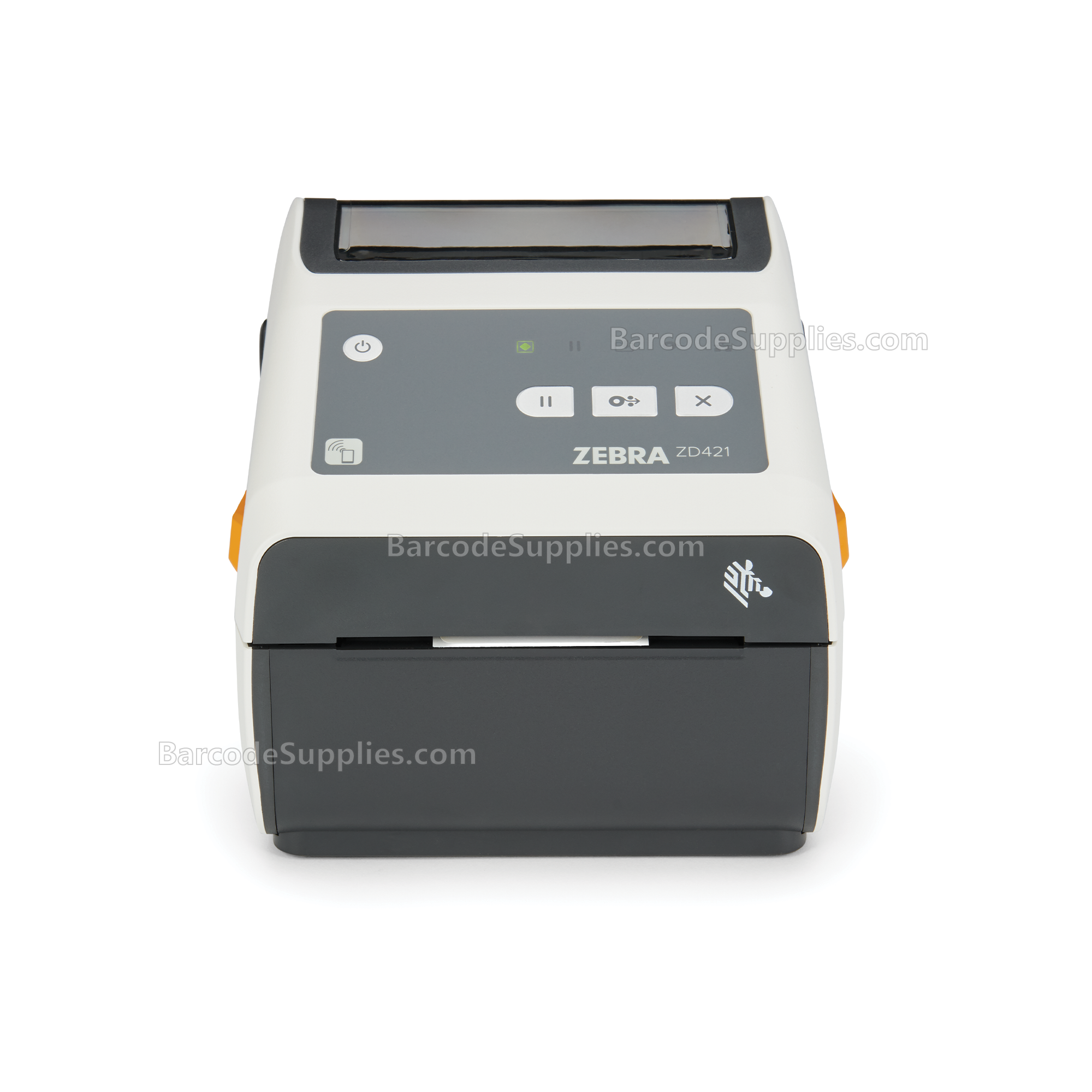 Zebra Thermal Transfer Cartridge Printer ZD421, Healthcare; 300 dpi, USB, USB Host, Ethernet, BTLE5, US Cord, Swiss Font, EZPL