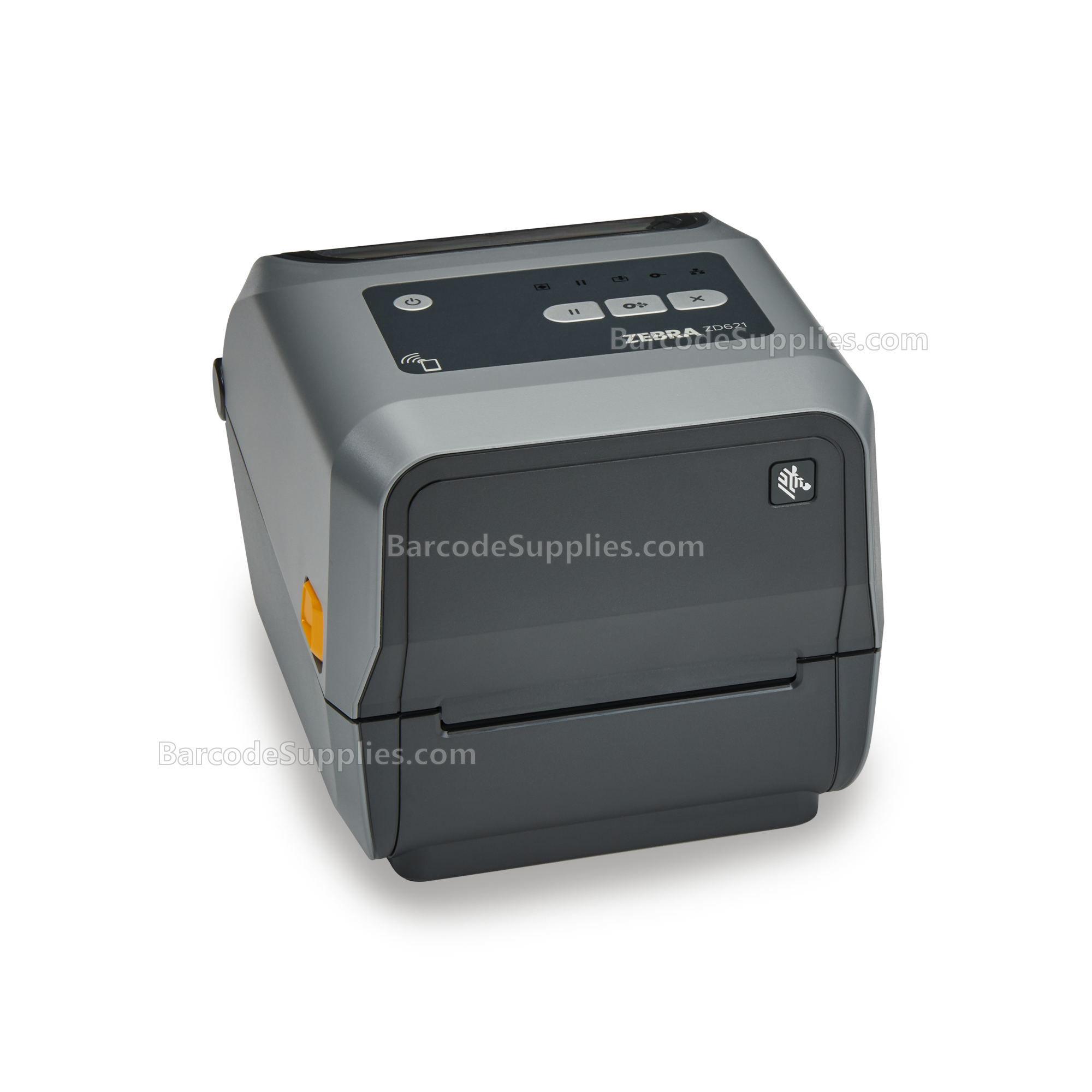 Zebra Thermal Transfer Printer (74/300M) ZD621; 300 dpi, USB, USB Host, Ethernet, Serial, BTLE5, US Cord, Swiss Font, EZPL,TAA