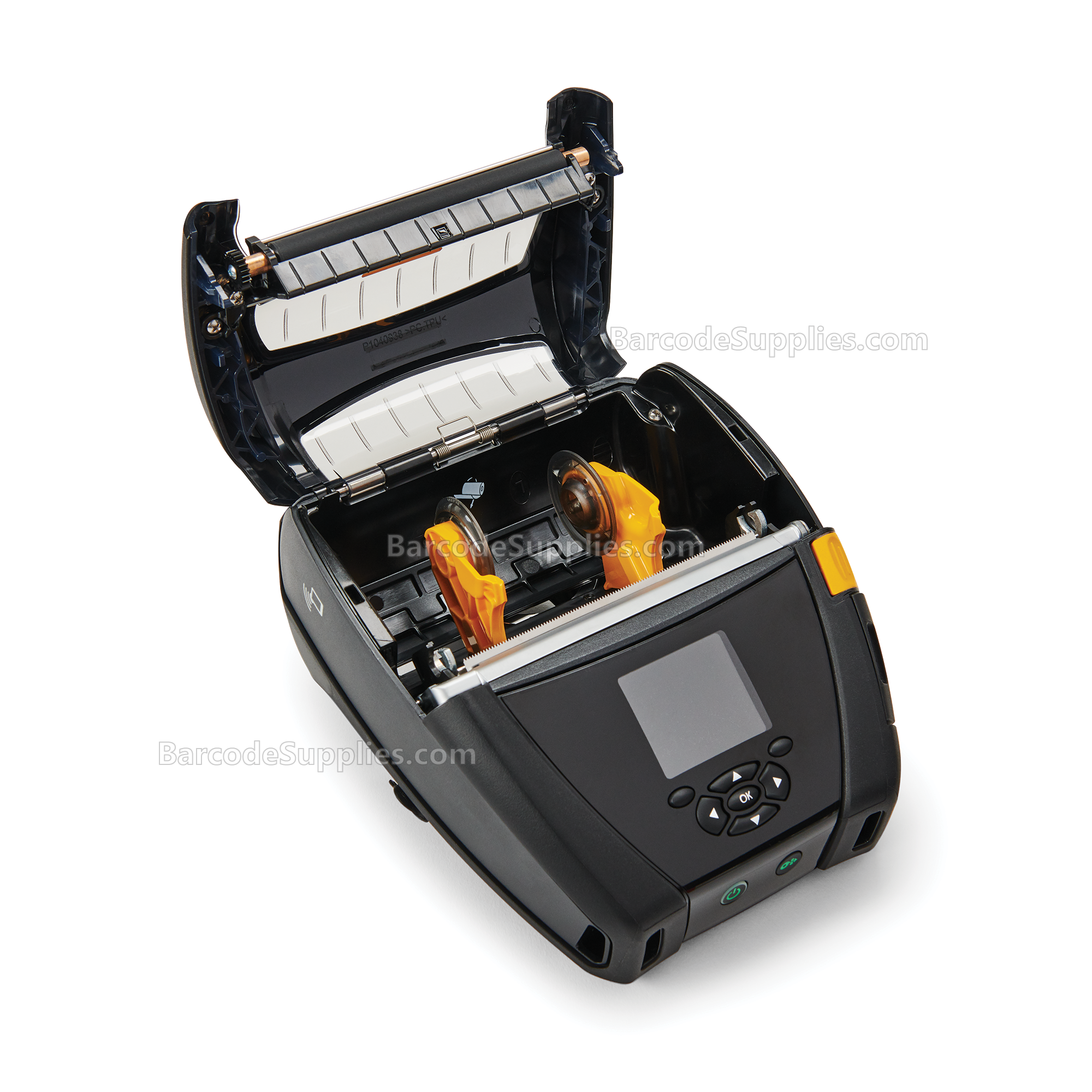 Zebra DT Printer ZQ630 RFID; English fonts,Dual 802.11AC / BT4.x, Linered platen, 0.75 core, Group 0, Belt clip