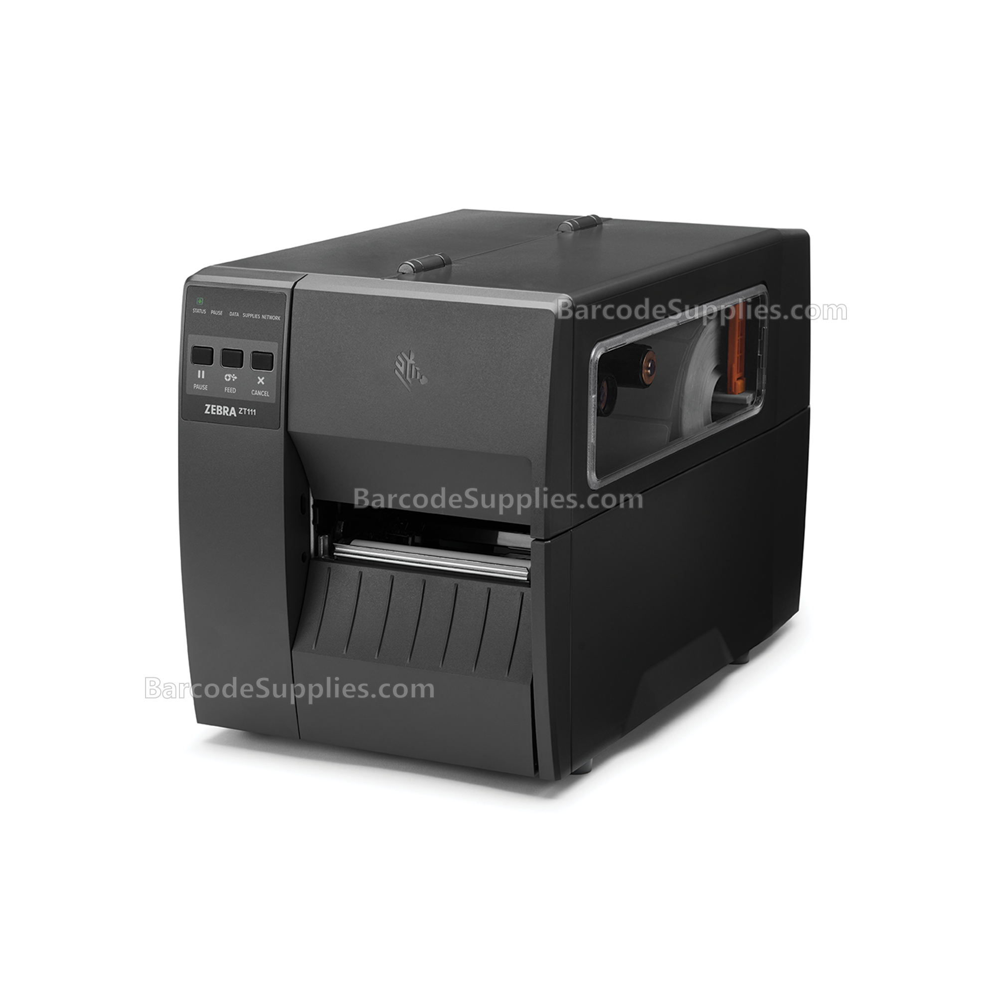 Zebra DT Printer ZT111; 4, 203 dpi, Direct Thermal, Tear, US Cord, USB, Serial, Ethernet, BTLE, USB Host, EZPL