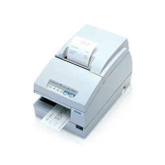 U675 -  Multifunction Printer with Receipt/Slip/Validation Printing, Impact Dot Matrix, no Micr, with Auto Cutter, USB (no DM, no Hub), Dark Gray, no Power Supply