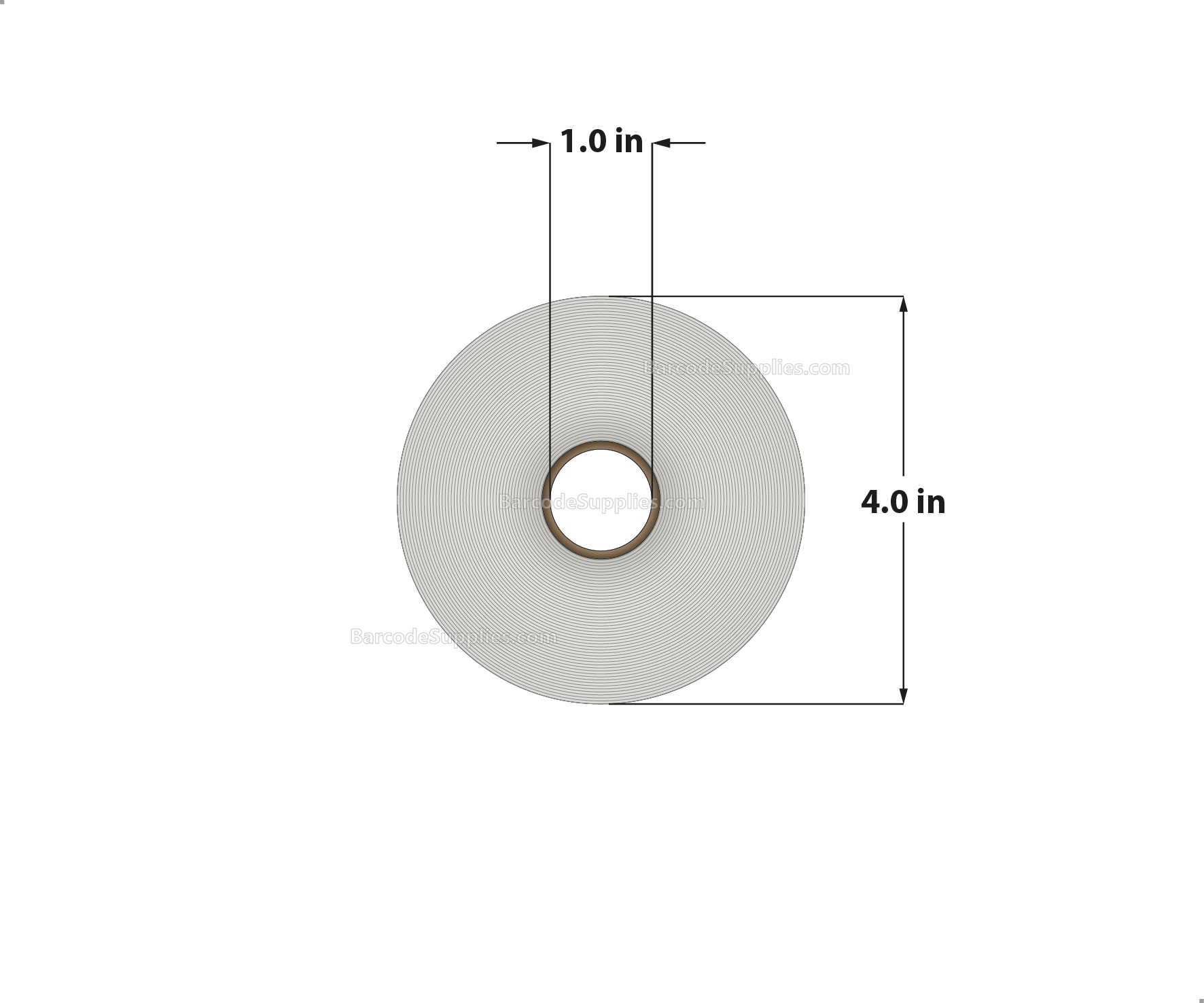 2.25 x 1.25 Direct Thermal Blue Labels With Acrylic Adhesive - Perforated - 1135 Labels Per Roll - Carton Of 12 Rolls - 13620 Labels Total - MPN: RD-225-125-1135-BL