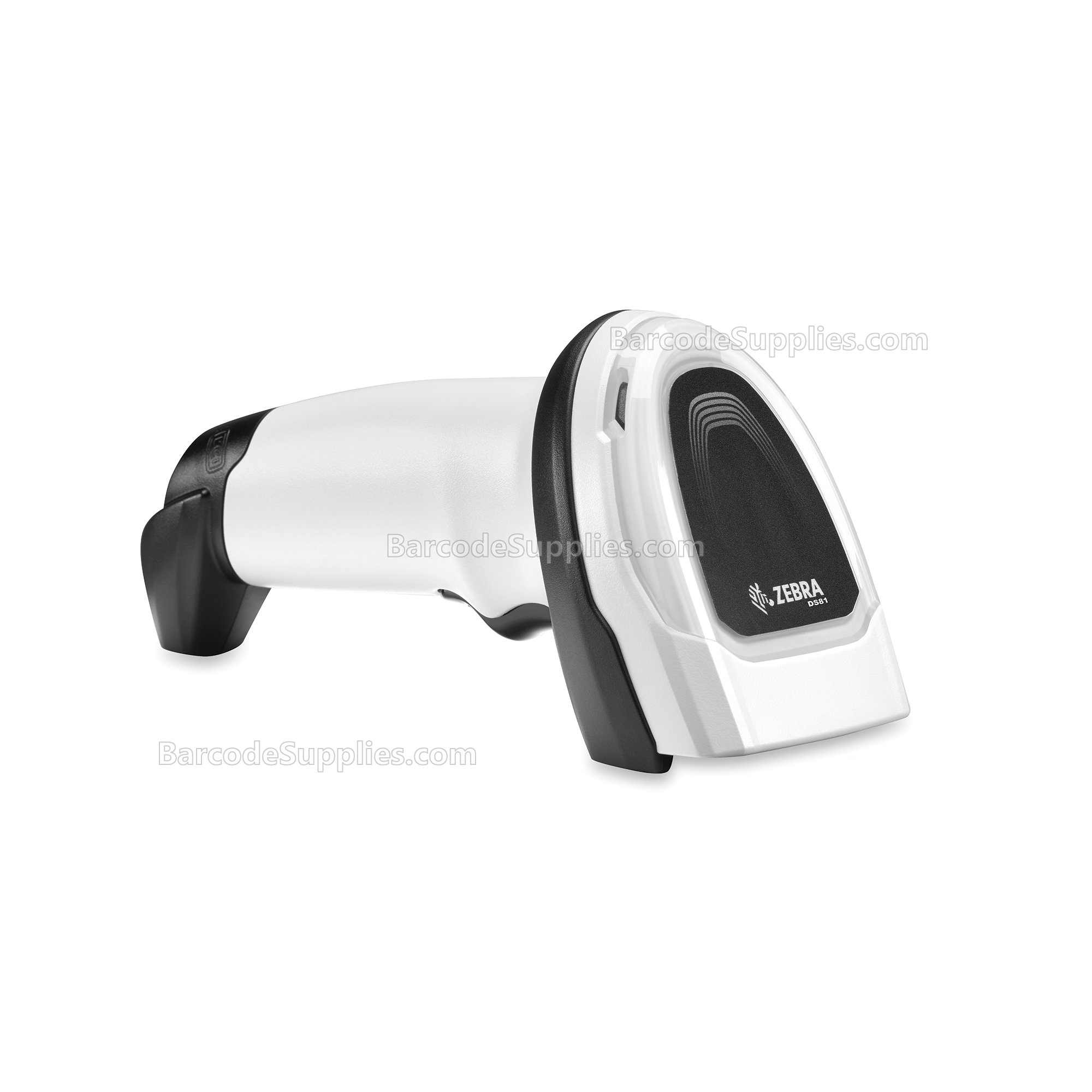 DS8108-DL White (with Stand) USB KIT: DS8108-DL00006ZZWW Scanner, CBA-U21-S07ZBR Shielded USB Cable, 20-71043-04R Stand