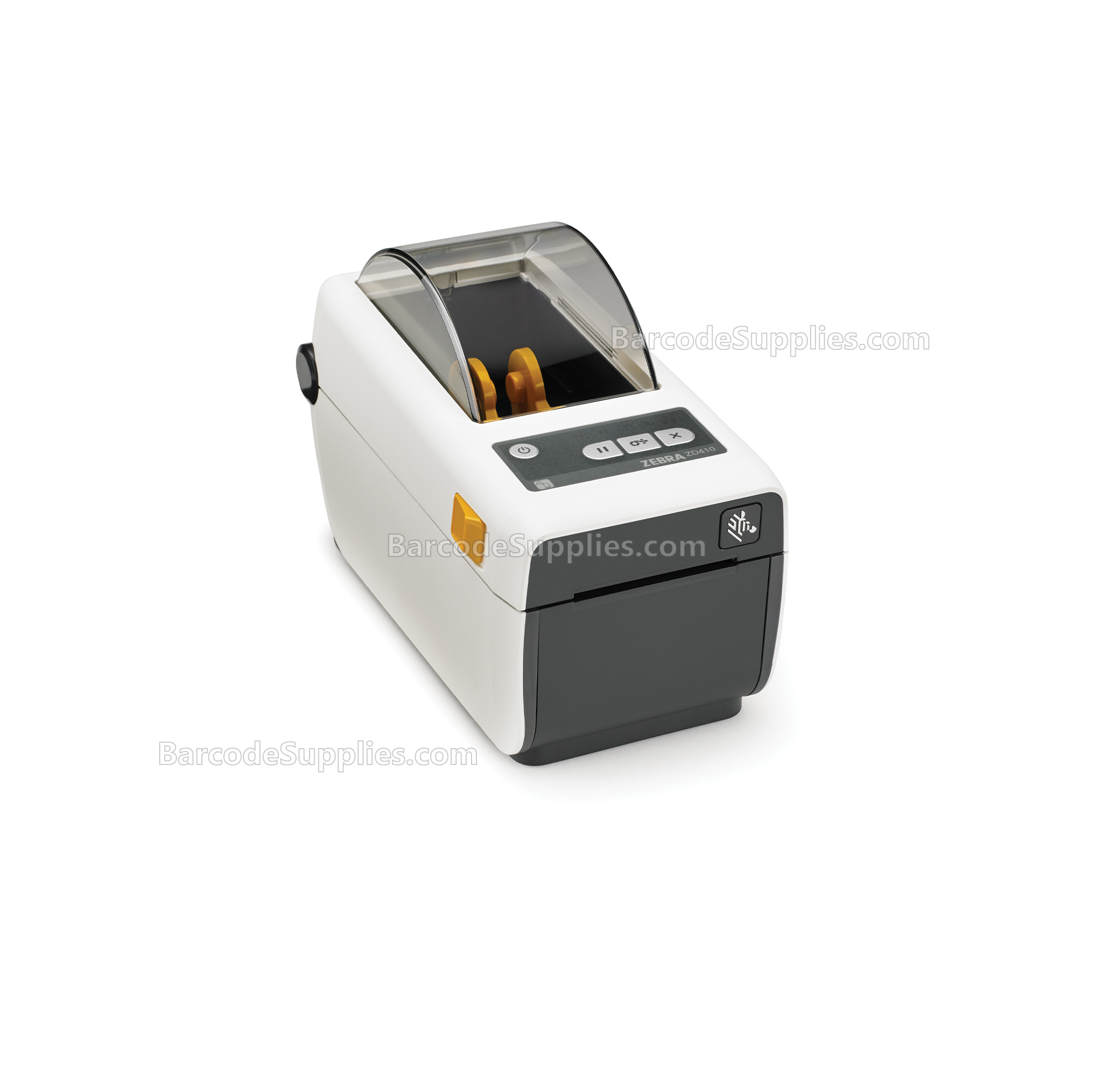 Zebra ZD410 Direct Thermal Healthcare Printer - 2' print width, 203 dpi, US Cord, USB, USB Host, BTLE, Ethernet Module, EZPL - MPN: ZD41H22-D01E00EZ