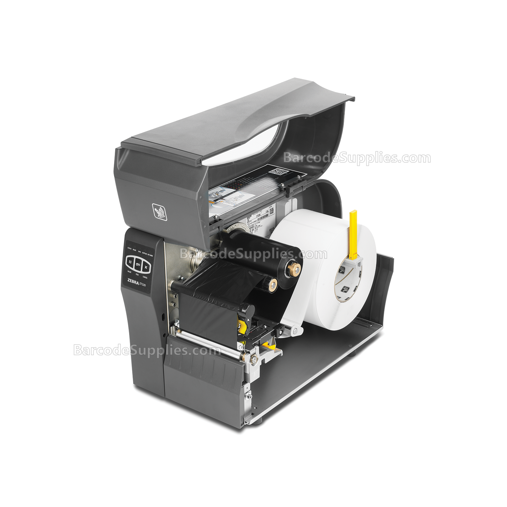 Zebra TT Printer ZT220; 203 dpi, US Cord, Serial, USB, Int 10/100
